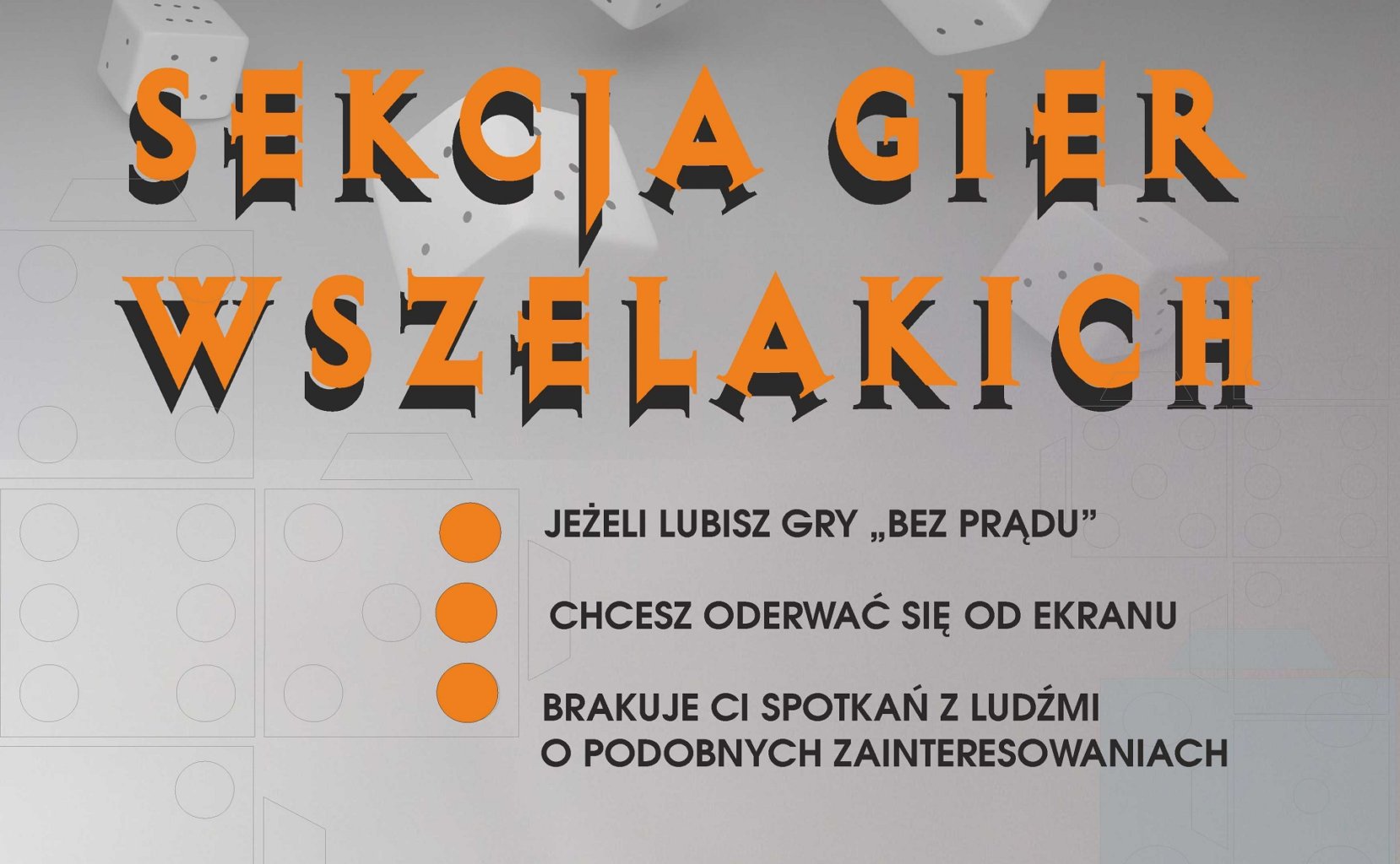 Plakat - Sekcja Gier Wszelakich