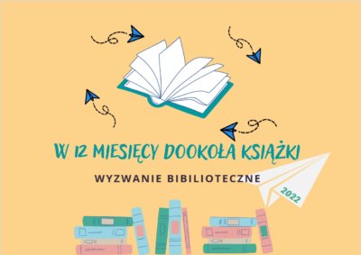 W 12 dni dookoła książki - wyzwanie biblioteczne.