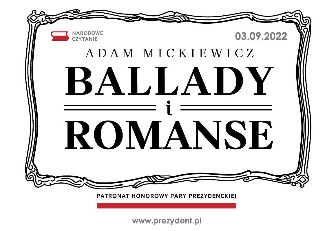 Ballady i Romanse Adam Mickiewicz.