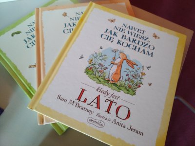 Książki - Nawet nie wiesz, jak bardzo cię kocham kiedy jest lato. - Sam McBreatney.