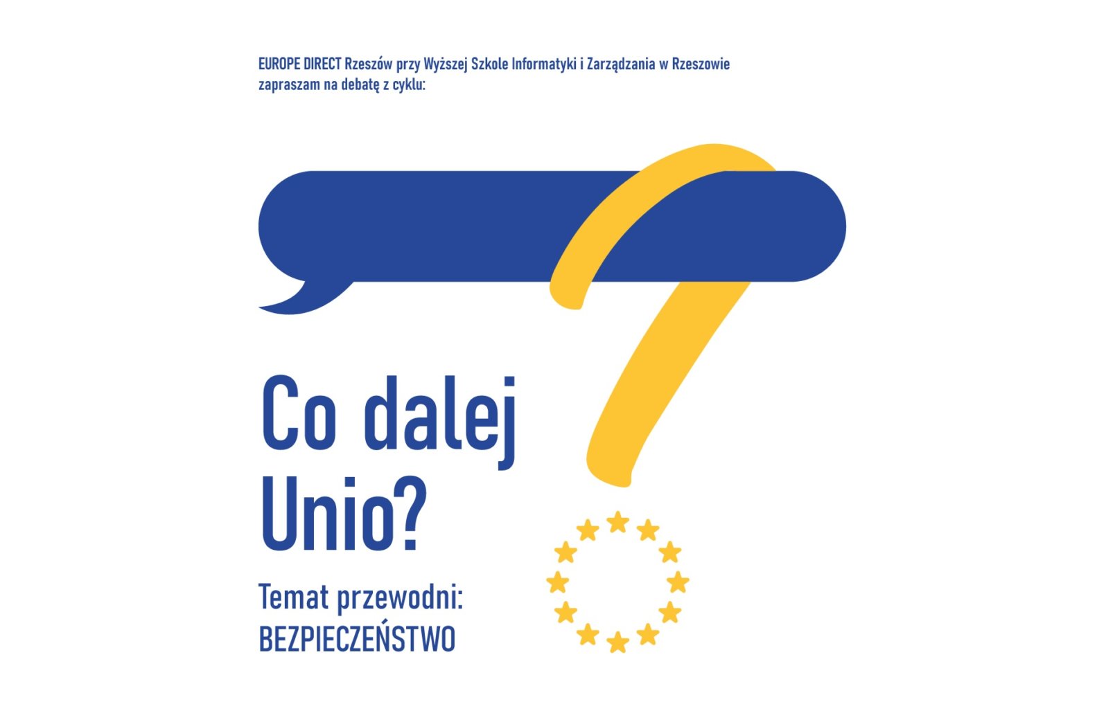 Plakat - Co dalej unio?