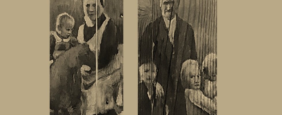 Deskale. Prace na drewnie z portretammi rodziny Ulmów z Markowe