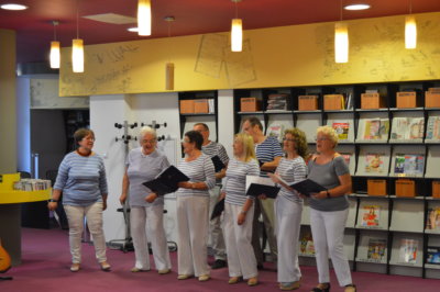 Grupa śpiewających marynarzy (zespół Sway).