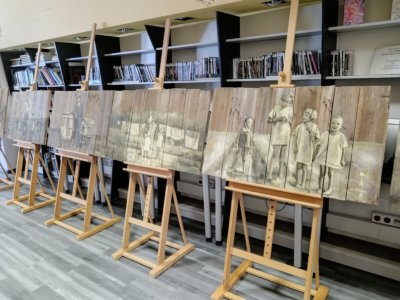 Wystawa deskalia Arkadiusza Andrejkowa - Sammarytanie z Markowej.